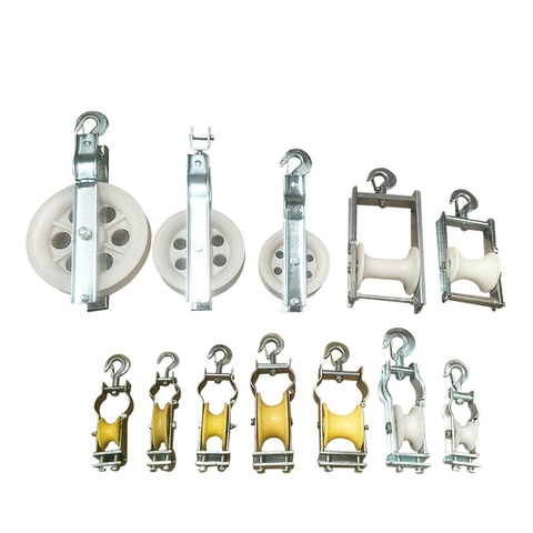 Puly nhôm kéo dây điện đường kính 150 x 80mm