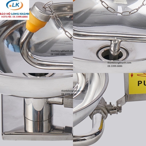 Bồn rửa mắt khẩn cấp loại đứng ( UK304B )
