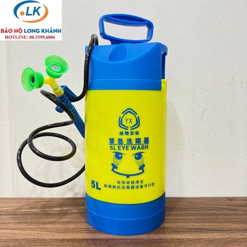 Bồn rửa mắt khẩn cấp di động dung tích 5 lít