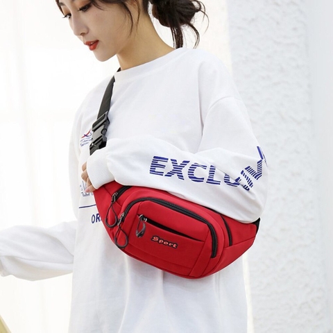 Túi Đeo Bao Tử Sport, Đeo Hông, Đeo Bụng Thời Trang Unisex