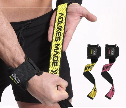 Dây Kéo Lưng Tập Gym Kết Hợp Quấn Cổ Tay Aolikes