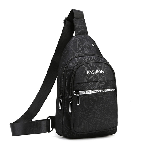 Túi đeo chéo, đeo ngực, đeo vai nam nữ FASHION vải oxford chống nước
