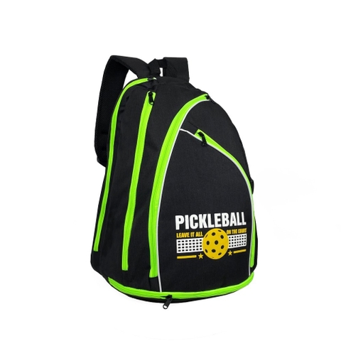 Balo đựng vợt Pickleball, Tennis,Cầu Lông chất liệu Vải gai dù