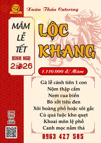 Mâm Lễ Lộc Khang – Mâm Lễ Tết
