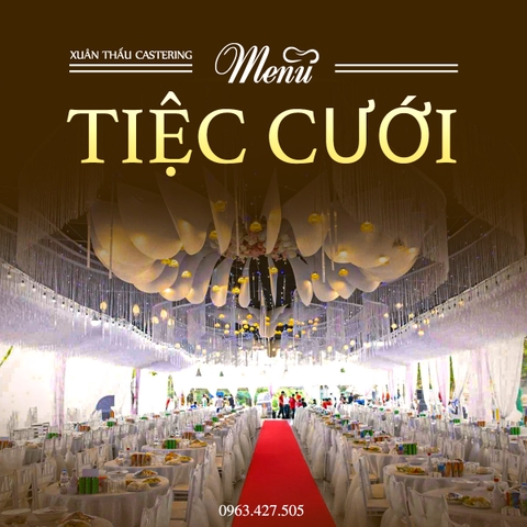 Menu tiệc cưới