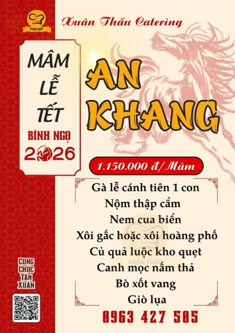 Mâm Lễ An Khang - Mâm Lễ Tết