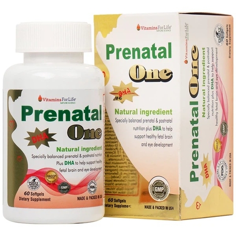 Thực phẩm bảo vệ sức khỏe Prenatal One Vitamins For Life
