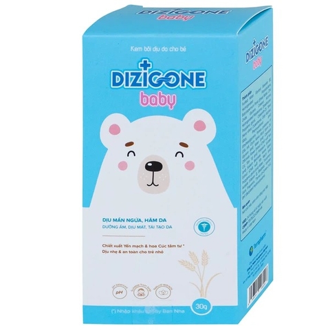 Kem bôi cho bé Dizigone Baby chống hăm tã làm dịu mẫn ngứa