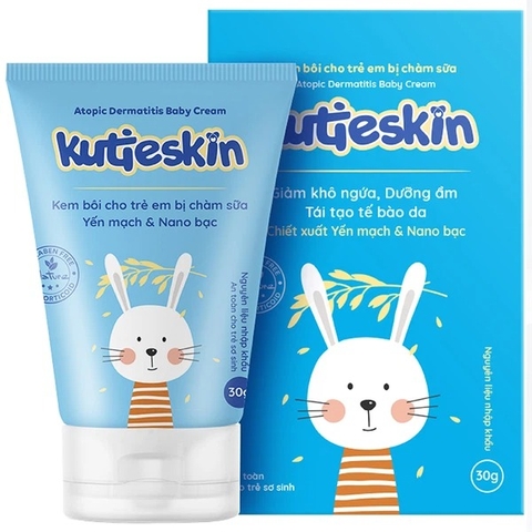 Kem bôi cho bé Kutieskin trị chàm sữa dưỡng ẩm
