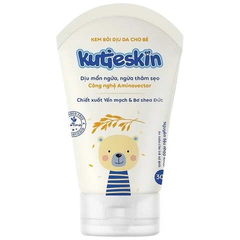 Kem bôi cho bé Kutieskin giúp dịu da giảm kích ứng