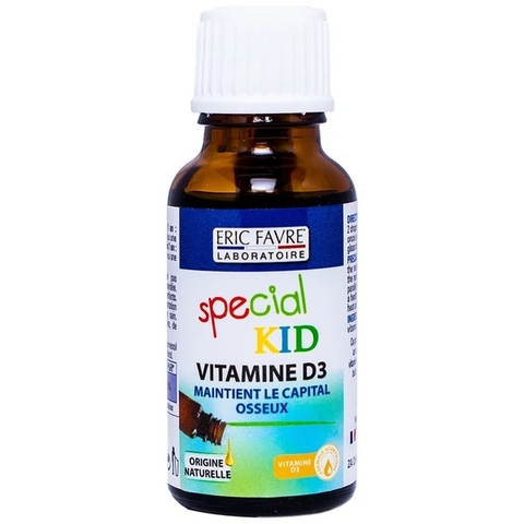 Siro Special Kid Vitamine D3 phát triển xương và răng ở trẻ