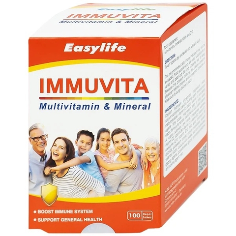 Viên uống Immuvita Easylife bổ sung vitamin và khoáng chất cho cơ thể
