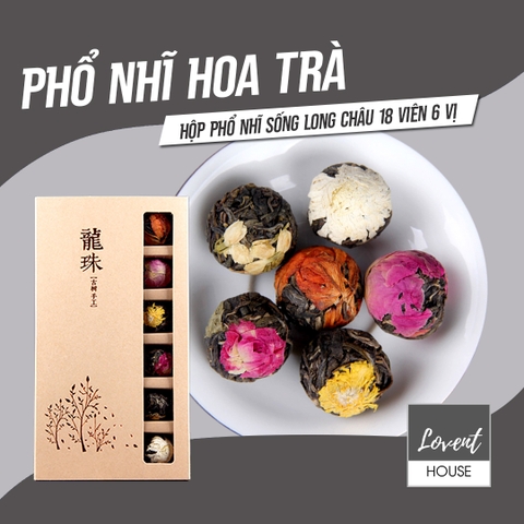 Phổ Nhĩ Nở Hoa Hộp 18 viên - 6 vị Mục Tử