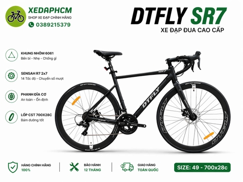 XE ĐẠP ĐUA DTFLY SR7 – GIÁ TỐT, DỄ CHƠI, CẤU HÌNH ỔN ĐỊNH
