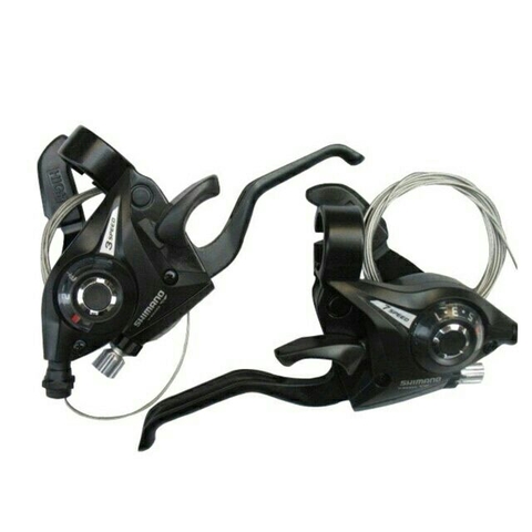 Tay đề xe đạp bấm xả shimano 3x7