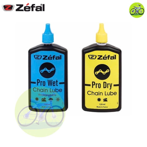 [Chính hãng] Dầu tra sên xích xe đạp Zefal Pro Wet / Pro Dry 120ml