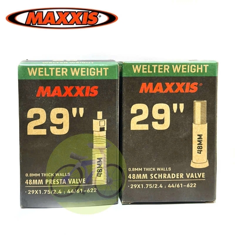 Ruột Xe Đạp Maxxis 29 x 1.75/2.4 Chất Lượng Cao Su Tốt, Độ Bền Cao và Tương Thích Bánh Xe 29 Inch