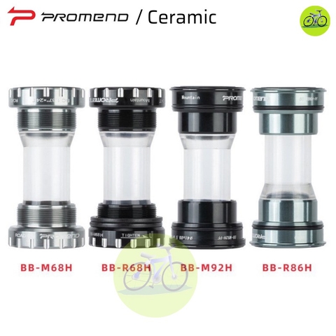 [HCM] BB Vặn ép Trục giữa bạc đạn Ceramic Promend / Xe đạp thể thao R68H R86H M68H M92H