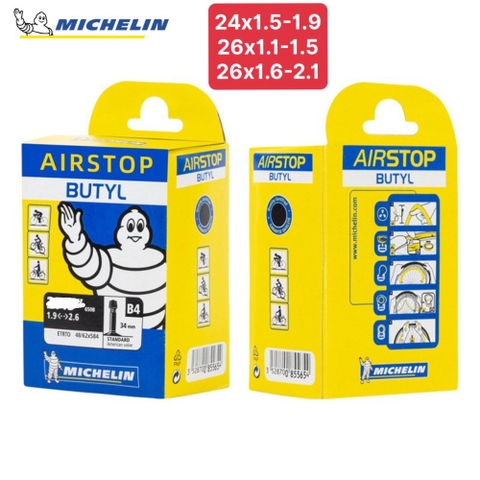 [HCM] Ruột xe đạp MICHELIN 24 và 26 AIRSTOP / Săn xe đạp 24 26 inch