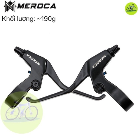 [HCM] Tay Thắng nhôm bản đẹp MAROCA / Tay phanh nhôm xe đạp thể thao 3 ngón