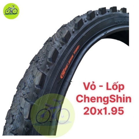 [HCM] Vỏ Lốp Xe Đap 20x1.75 / 20x1.95 Chengshin Chính Hãng