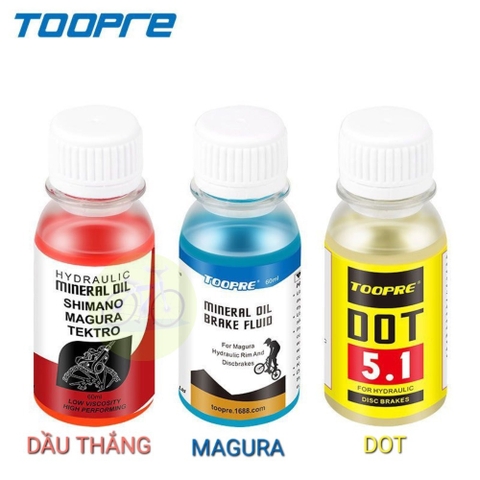 Dầu thắng dầu thủy lực Shimano / Tektro / Avid / Toopre và các loại DOT 60mm