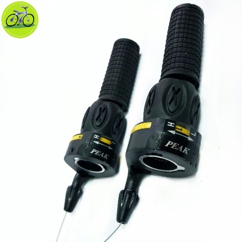 Cặp tay đề vặn xe đạp thể thao 3x7