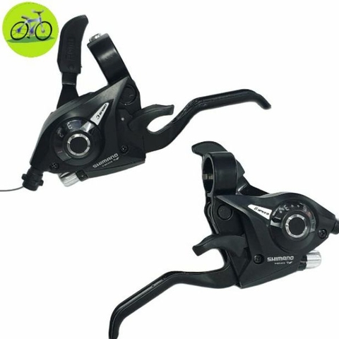Tay đề bấm xả xe đạp Shimano ST-EF51 3x8 Speed