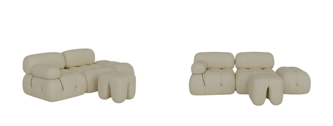 SF2509- Sofa đôi BUBBLE