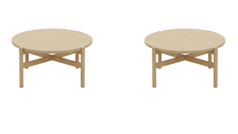 BTR-01 Bàn trà tối giản Nordic Wabi