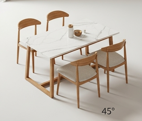 Bàn Ăn Hiện Đại ZENITH BA2503