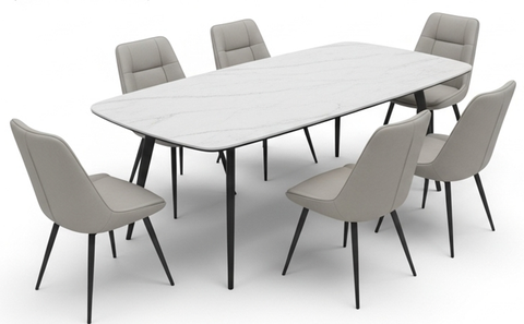 BA2507 Bàn Ăn Mặt Đá NOVA