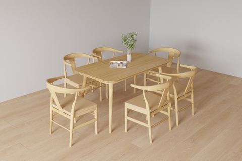 Bàn Ăn SCANDI Zen BA2505