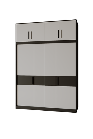 QA2501 Tủ Quần Áo Cửa Trượt Hiện Đại Eclipse