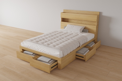 GN2501 Giường ngủ đôi Senja Nordic