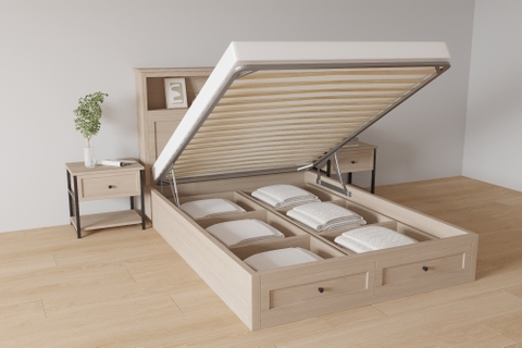 GN2507 Giường ngủ đơn Kyoto Hygge Rest