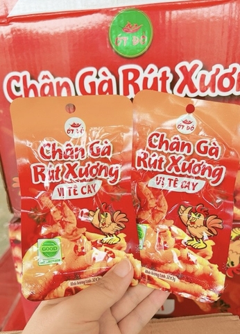 Set 5 chân gà rút xương vị tê cay ( tạm hết hàng )