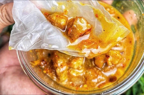 Set phơi sương muối béo