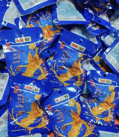 Set 5 chân gà rút xương analala vị cay tê