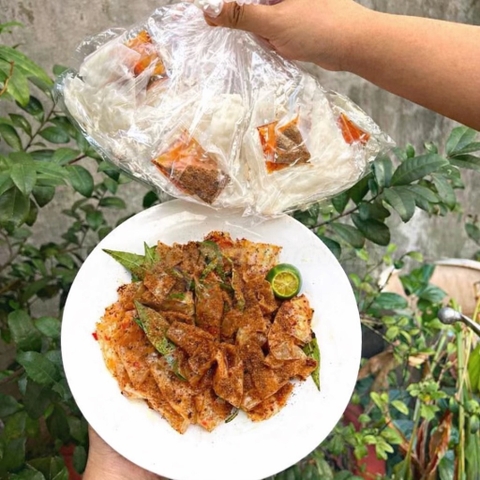 Xâu vò muối tôm hạt sa tế ( 10 bịch/ xâu ) ( tạm hết hàng )
