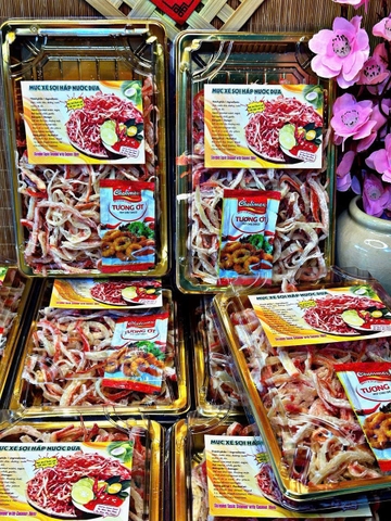 Khô mực nước dừa ( khay 200g )