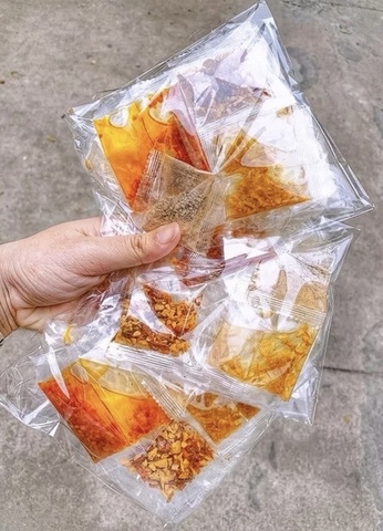 Bánh tráng sợi dẻo tỏi bò giòn ( 1 bịch ) ( tạm hết hàng )