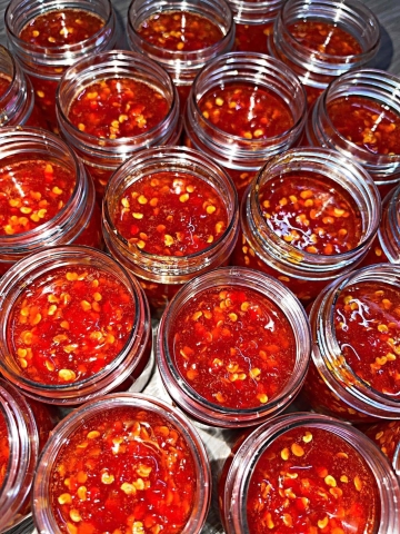 Set phơi sương muối tôm, ớt rim ( 1 set )