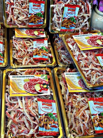 Khô mực nước dừa ( khay 200g )