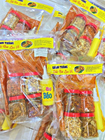 Set bánh dẻo tôm ngũ vị bơ