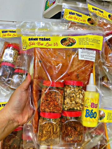 Set bánh dẻo tôm ngũ vị bơ