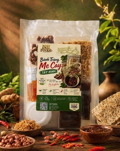 Bánh tráng dẻo me cay Tây Ninh