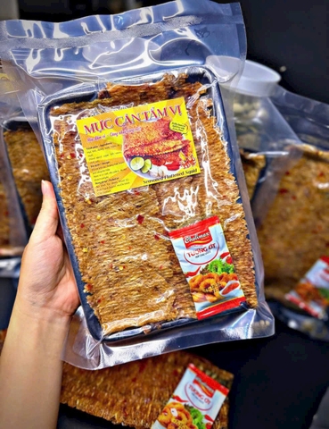 Mực cán tẩm vị ( 200g )