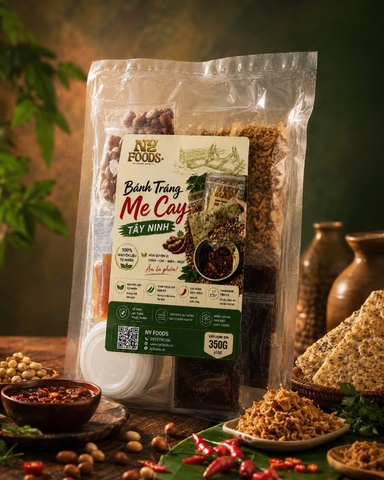 Bánh tráng dẻo me cay Tây Ninh
