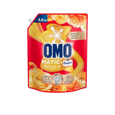 Nước giặt Omo Matic Comfort 3,6 Kg (Túi)